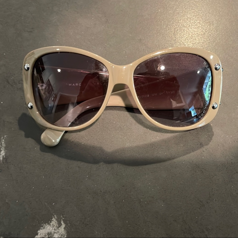 Marc By Marc Jacobs Beige Sunglasses